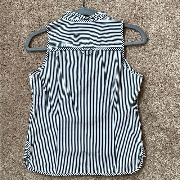 Zara Striped Deep V Tank 🤍 - Picture 4 of 6